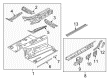 Diagram for Mazda MX-5 Miata Front Cross-Member - N243-53-660C