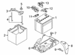 Diagram for Mazda Battery Tray - TK78-56-040