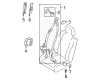 Diagram for Mazda 626 Seat Belt - GG2A-57-690B-29
