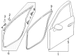 Diagram for Mazda Door Seal - KD53-59-760D