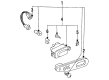 Diagram for Mazda RX-7 Tail Light - F100-51-250B