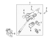 Diagram for Mazda Steering Column - BBM5-32-10X