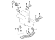 Diagram for Mazda 626 Engine Mount - GE6T-39-070A