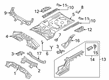 Diagram for Mazda 3 Floor Pan - BDYD-53-70X