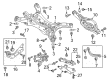 Diagram for Mazda Rear Crossmember - TK48-28-80XC