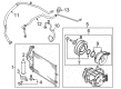 Diagram for Mazda A/C Hose - BFD1-61-462A