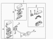 Diagram for Mazda MPV Relay Block - LD47-66-760