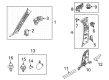 Diagram for Mazda Pillar Panels - DGH9-68-190A-02
