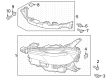 Diagram for Mazda CX-50 Lighting Control Module - VA41-51-02XA