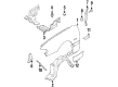Diagram for Mazda 626 Emblem - GA2P-51-761-62