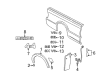 Diagram for Mazda B4000 Emblem - 1F80-57-781-13