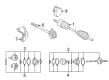 Diagram for Mazda CV Boot - GG05-22-540