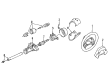 Diagram for Mazda B3000 Steering Wheel - ZZM232980A