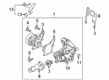 Diagram for Mazda CX-5 Coolant Pipe - SH01-10-2E0