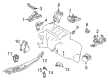Diagram for Mazda Protege5 Engine Mount - BL3K-39-080G
