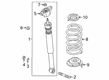 Diagram for Mazda Strut Mounts - GBFN-28-380