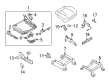 Diagram for Mazda MPV Seat Switch - T027-57-166-72