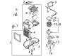 Diagram for Mazda Tribute Evaporator - EFY0-61-J10A
