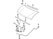 Diagram for Mazda MPV Hood Release Cable - LB82-56-720A