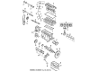 Diagram for Mazda Piston Ring Set - BPY1-11-SC0