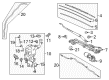 Diagram for Mazda Wiper Motor - BBM4-67-340