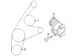 Diagram for Mazda Drive Belt - LF51-15-908B