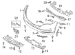 Diagram for Mazda Bumper Cover - KL2F-50-031-BB