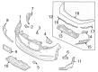 Diagram for Mazda CX-30 Grille - DGH9-50-7E1A-2V