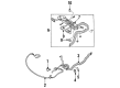 Diagram for Mazda RX-7 Windshield Washer Nozzle - FD13-51-820