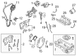 Diagram for Mazda Dipstick - BP4W-10-450