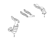 Diagram for Mazda MPV Exhaust Pipe - AJD6-20-55X