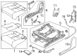 Diagram for Mazda CX-90 Seat Cushion - KEVH-88-21Y-02
