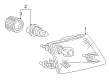 Diagram for Mazda B3000 Headlight - 1FAA-51-030