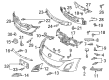 Diagram for Mazda 3 Air Deflector - BBM4-51-9K1