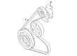 Diagram for Mazda Belt Tensioner - ZZCA-15-980