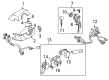 Diagram for Mazda Ignition Lock Assembly - H3Y0-66-151