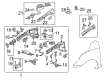 Diagram for Mazda 3 Strut Mounts - BBM2-56-48ZB