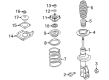 Diagram for Mazda CX-7 Strut Housing - EG23-34-900