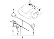 Diagram for Mazda RX-7 Windshield Wiper Switch - FB07-66-180