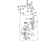 Diagram for Mazda MPV A/C Expansion Valve - LA0561P14