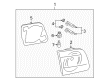 Diagram for Mazda 3 Tail Light Lens - BN8P-51-3J0C