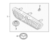 Diagram for Mazda Millenia Grille - TA05-50-710