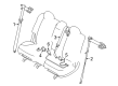 Diagram for Mazda CX-90 Seat Belt - KMY6-57-740