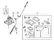 Diagram for Mazda Shift Linkage Boot - BLD8-64-330