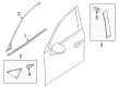 Diagram for Mazda Door Moldings - BJS7-69-16YA
