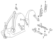 Diagram for Mazda B3000 Seat Belt - ZZP0-57-680-27