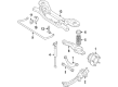 Diagram for Mazda 3 Rear Crossmember - BR5S-28-800E