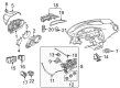Diagram for Mazda Ambient Temperature Sensor - BBM5-61-757