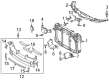 Diagram for Mazda 3 Radiator Support - BPN2-53-110