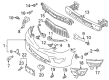 Diagram for Mazda 5 Bumper Cover - C2Y1-50-03XA-BB